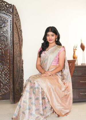 Pure Tussar Silk Saree