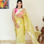 Pure Kora Banaras Khadua Saree