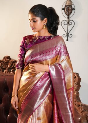 Classic Kanjivaram Tissue Silk Saree