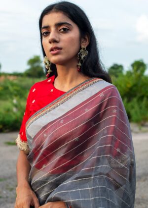 Pure Organza Handloom Saree