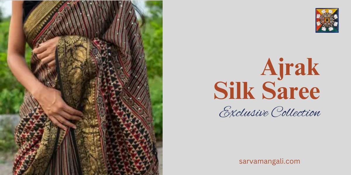 Why choose Ajrak modal silk saree over other silk sarees